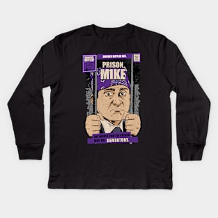 Prison Mike Kids Long Sleeve T-Shirt